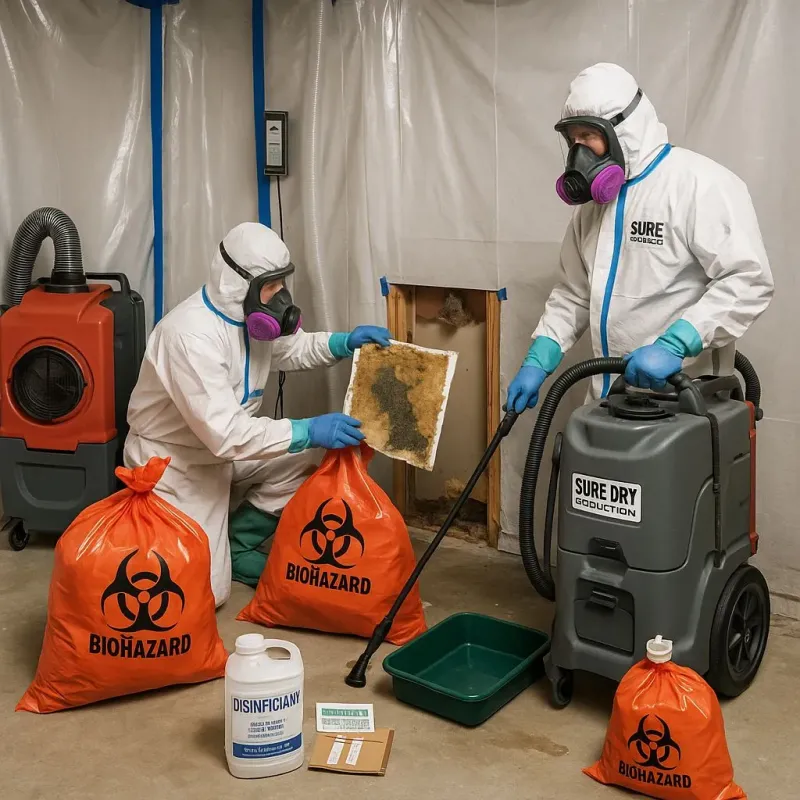 Contaminated Water Handling Protocols process in Cabell County, WV