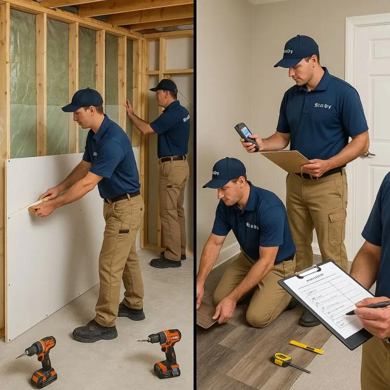 Repairs and Reconstruction process in Cabell County, WV